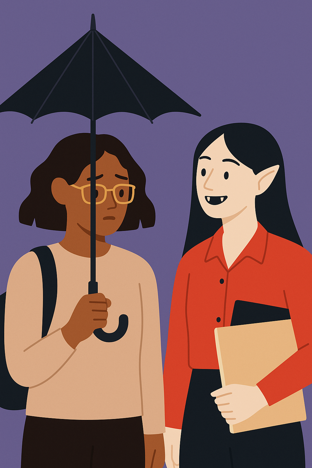 My Vampire Roommate and the Extremely Unlucky Umbrella